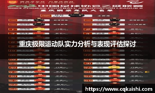 重庆极限运动队实力分析与表现评估探讨